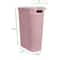 Mind Reader 23.5'' Slim Laundry Hamper with Cutout Handles